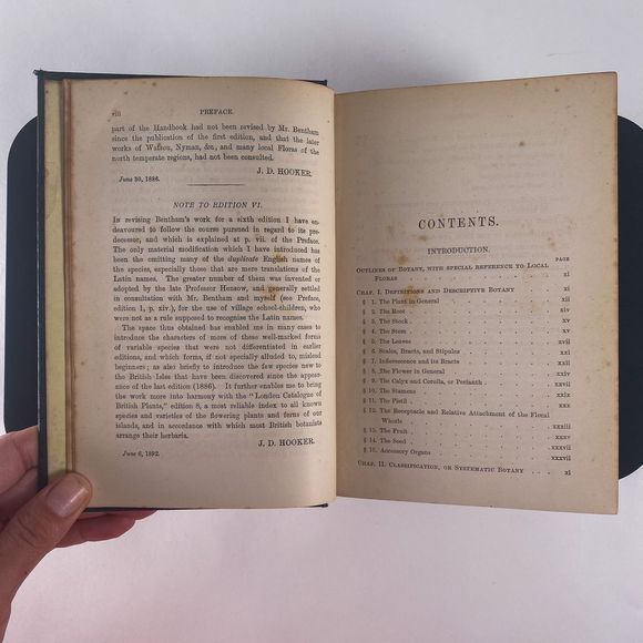 1895 Handbook of British Flora by George Bentham - Picture 7 of 13